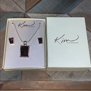 Kim Rogers Necklace and Earrings Set